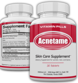 acnetame vitamin pills