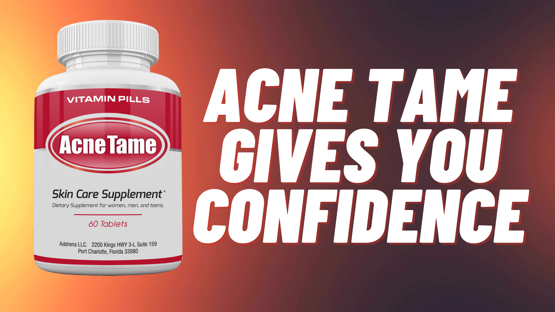 acne tame vitamins review