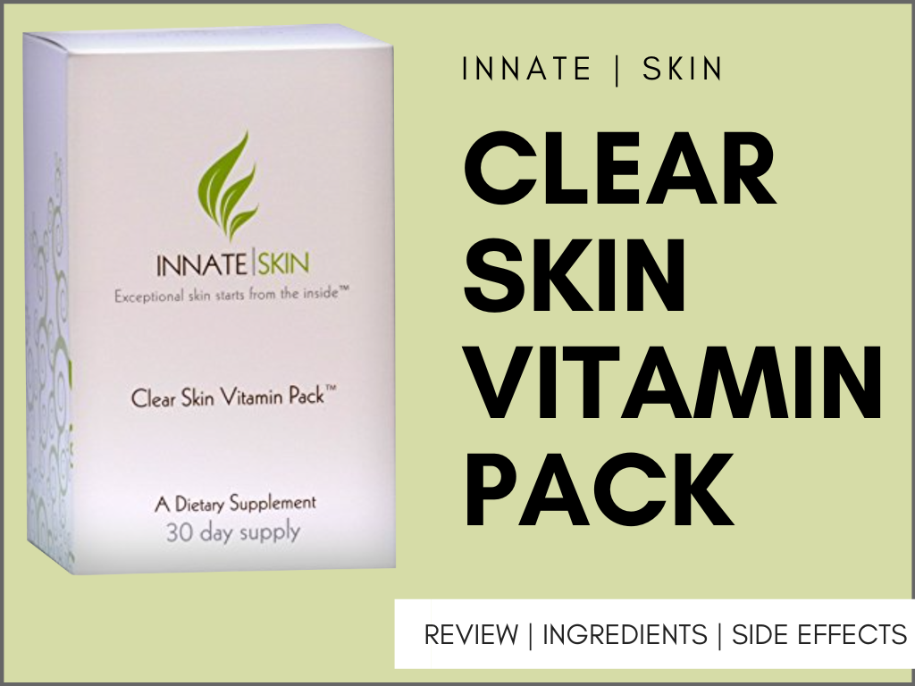 clear skin vitamin pack innate skin clear skin vitamins pack